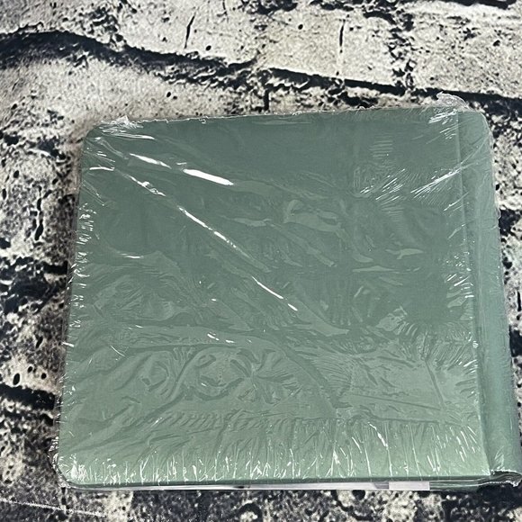 Creative Memories 7x7 Green Foil Trees album Old Style - Picture 6 of 8